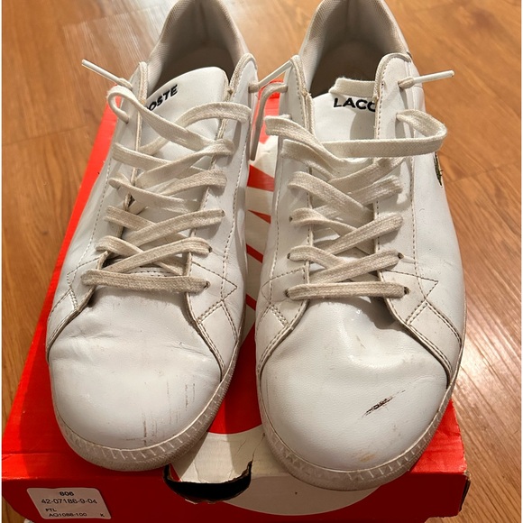 USED - MENS LACOSTE SNEAKERS - Picture 2 of 4